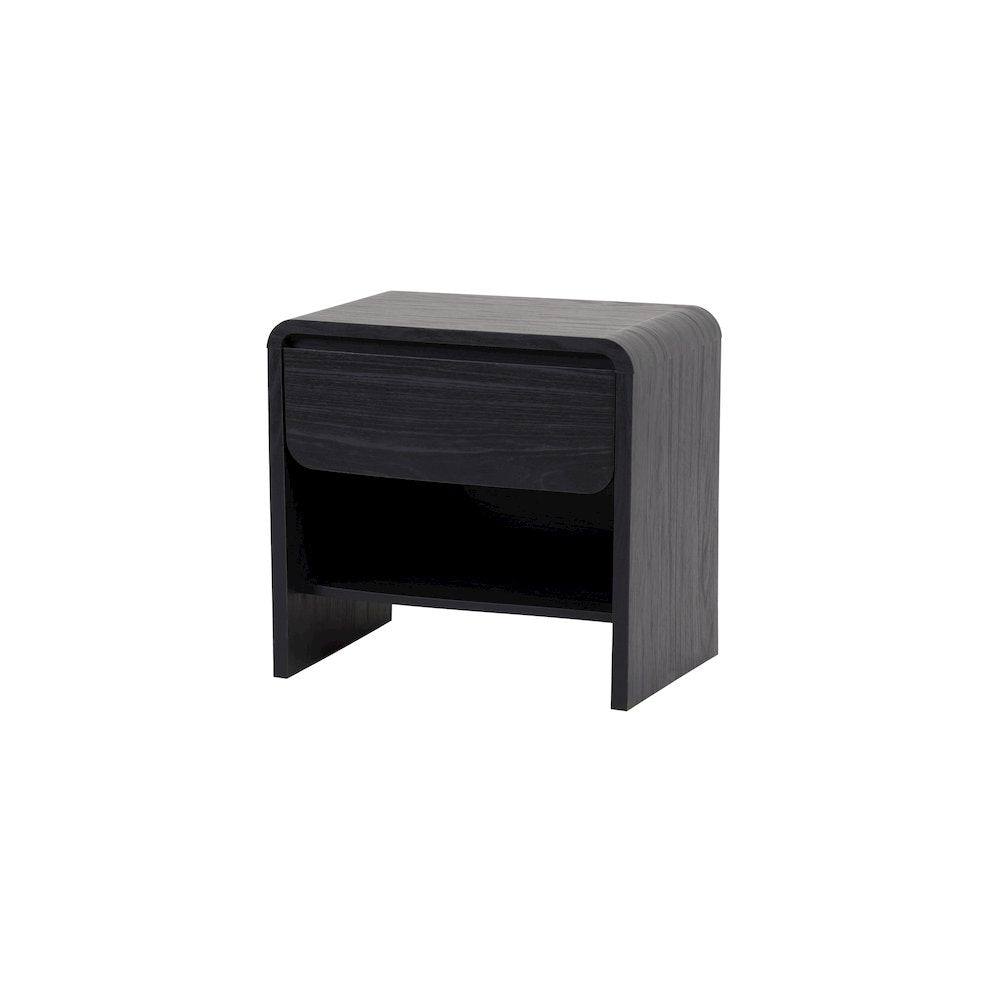 Delmare 1-Drawer Accent Table - Black