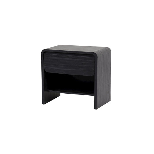 Delmare 1-Drawer Accent Table - Black