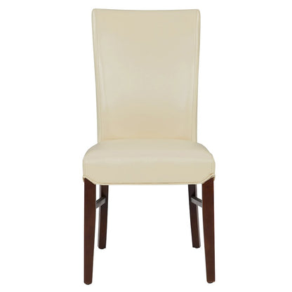 Milton Bonded Leather Dining Side Chair, (Set of 2)