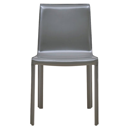 Gervin Recycled Leather Chair, (Set of 2)
