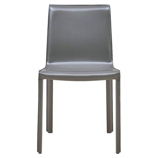Gervin Recycled Leather Chair, (Set of 2)