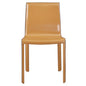 Gervin Recycled Leather Chair, (Set of 2)