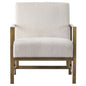 Francis Linen Accent Arm Chair
