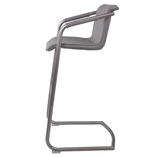 Indy PU Leather Bar Stool, (Set of 2)