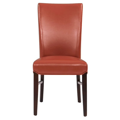 Milton Bonded Leather Dining Side Chair, (Set of 2)