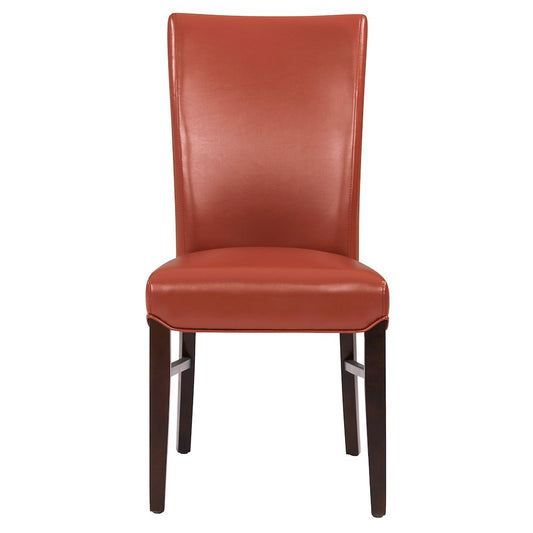 Milton Bonded Leather Dining Side Chair, (Set of 2)