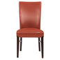Milton Bonded Leather Dining Side Chair, (Set of 2)