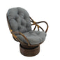 Swivel Rocker with Twill Cushion