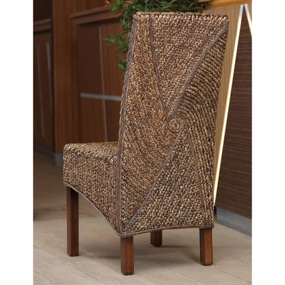 Lambada Hyacinth Spiral Design Chair