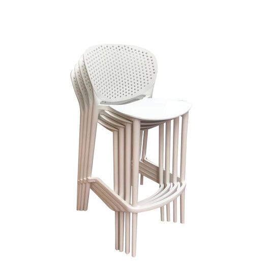 Stackable Barstool. 30'', Set Of 4
