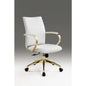 Office Chair With Gold Base