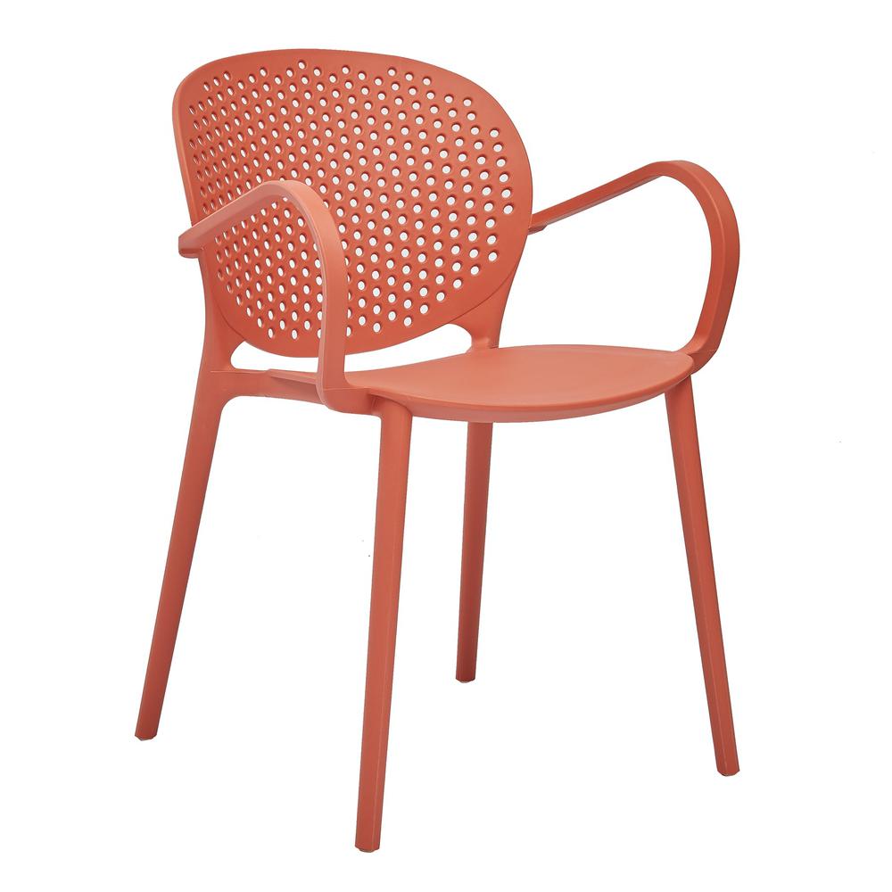 Midcentury Polypropylene Arm Chair, Set Of 4
