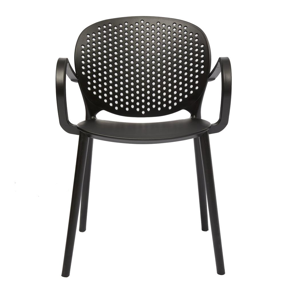 Midcentury Polypropylene Arm Chair, Set Of 4