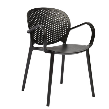 Midcentury Polypropylene Arm Chair, Set Of 4