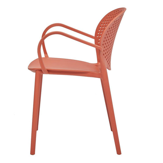 Midcentury Polypropylene Arm Chair, Set Of 4