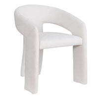 Cai Cream Velvet Accent Chair