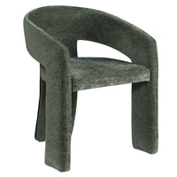 Cai Green Velvet Accent Chair