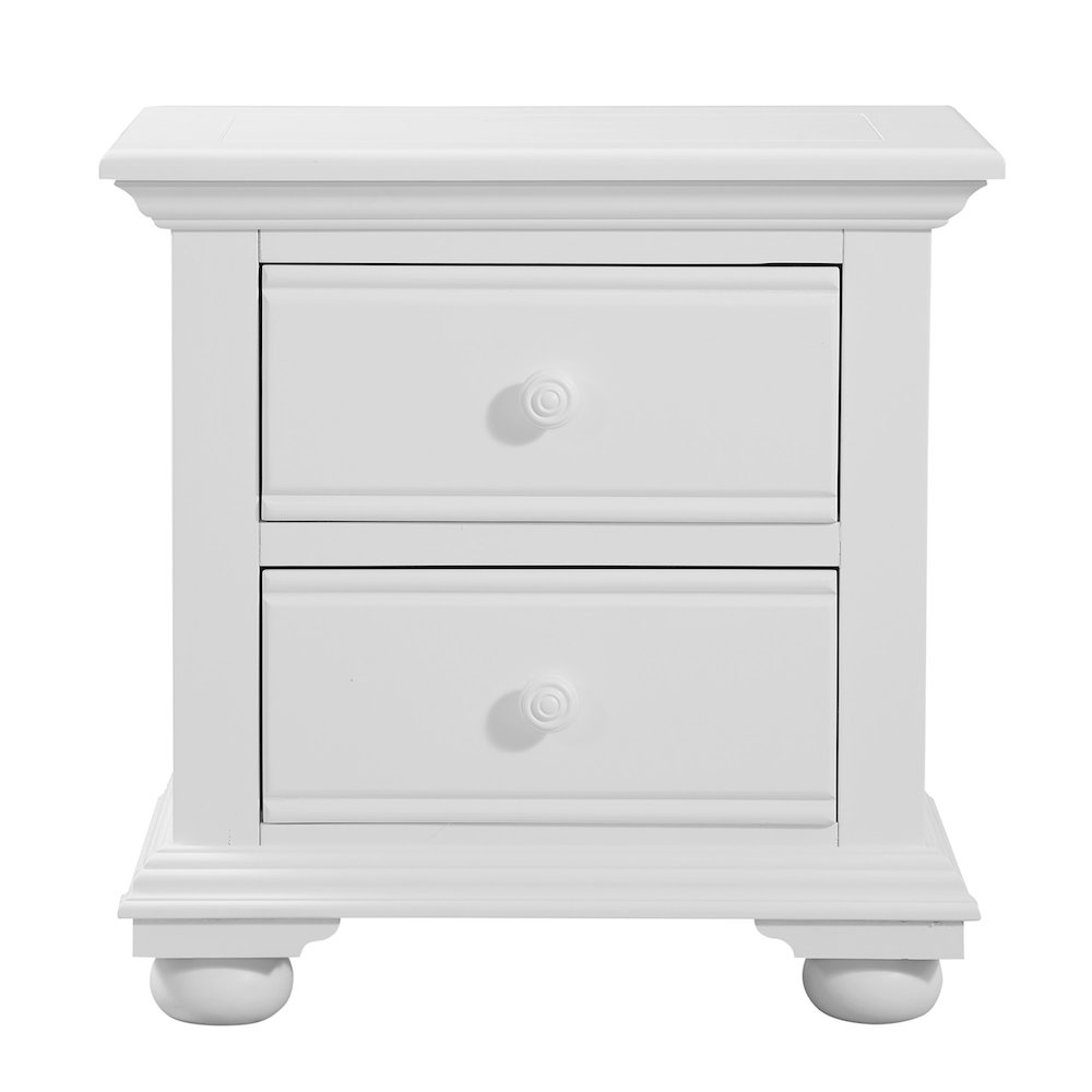 Cottage Traditions 2-Drawer Nightstand - White Cottage