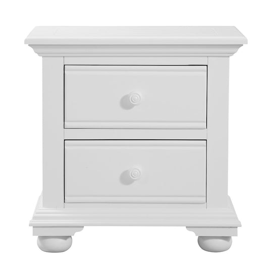 Cottage Traditions 2-Drawer Nightstand - White Cottage