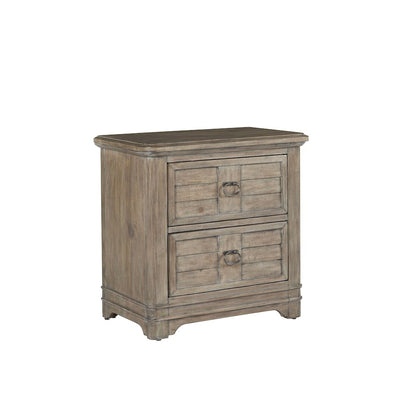 Meadowbrook 2-Drawer Nightstand - Sand