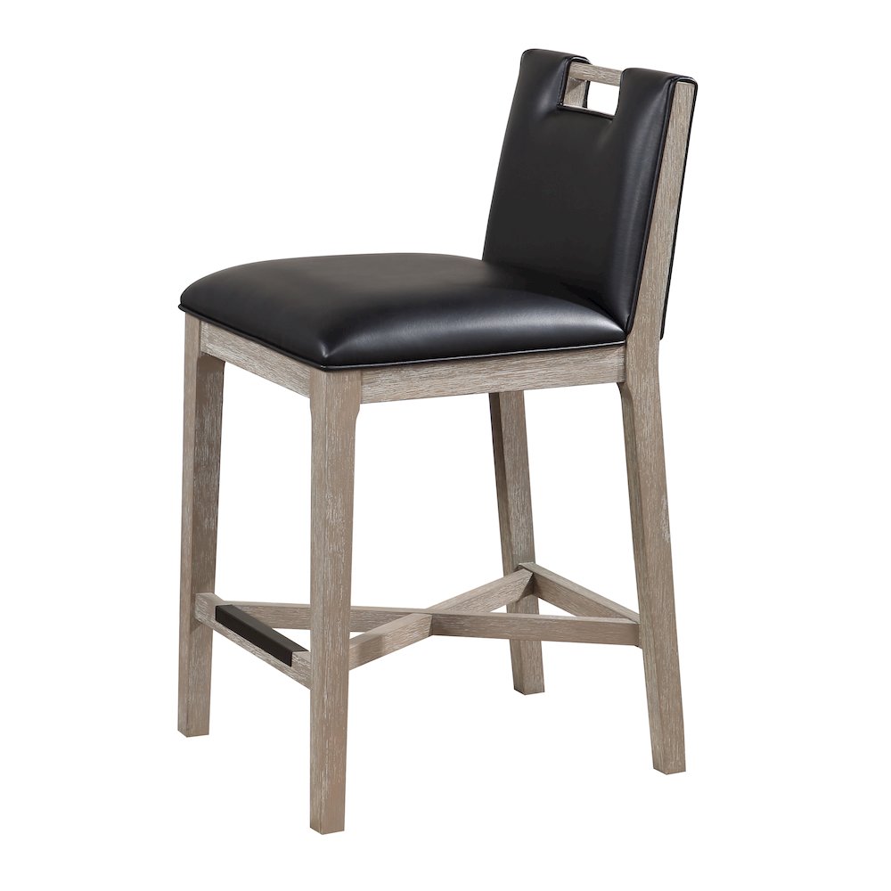Jakarta 26" Stool - Driftwood Grey