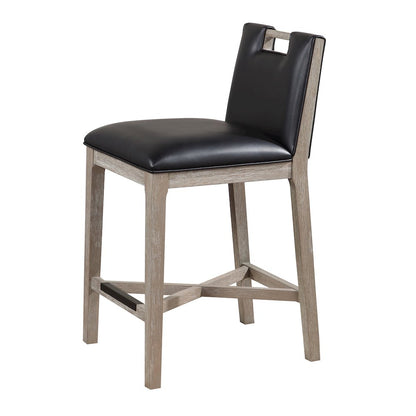 Jakarta 26" Stool - Driftwood Grey