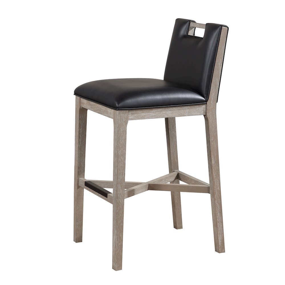 Jakarta 30" Stool - Driftwood Grey