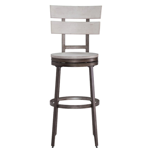 Wilson 30" Swivel Stool - Middle Gray