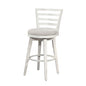 Meadowbrook Bar Height Swivel Stool - Whitewashed
