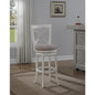 Accera 30" Swivel Stool - Distressed Antique White