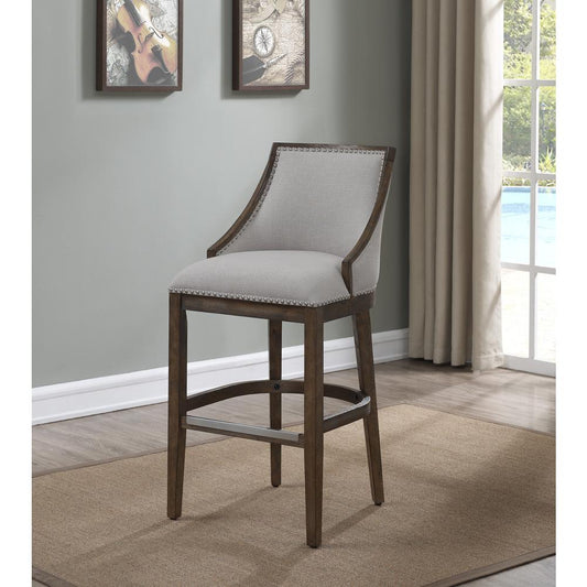 Brewer 26" Stool - Drift Brown