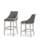 Keller 26" Stool - Off White Finish