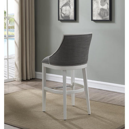 Keller 30" Stool - Off White Finish