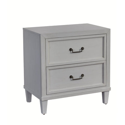 Dunescape 2-Drawer Nightstand - White