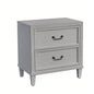 Dunescape 2-Drawer Nightstand - White