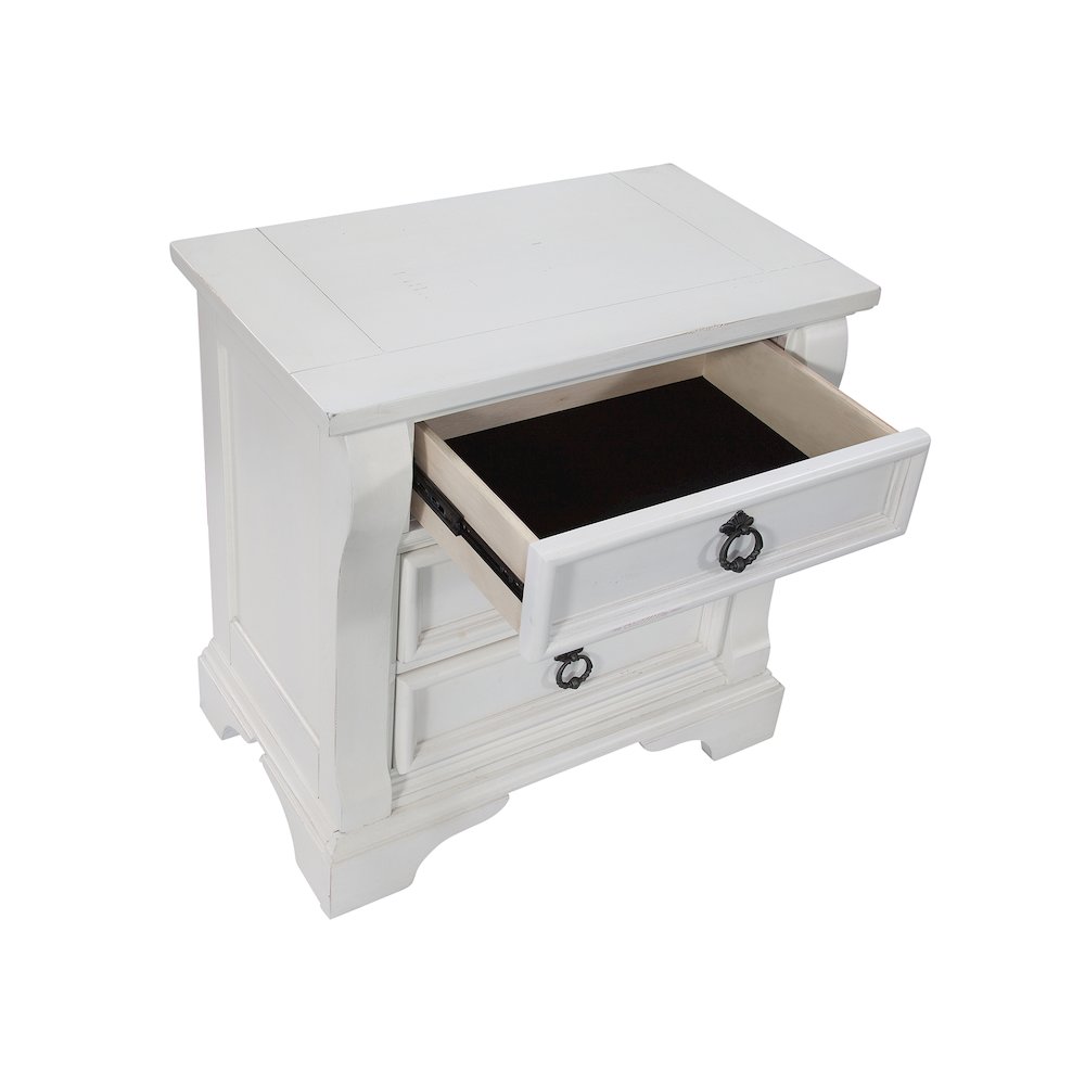 Heirloom Nightstand - Antique White