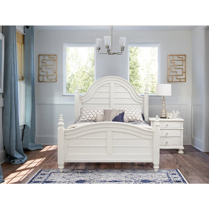 Rodanthe 3-Drawer Nightstand - Dove White