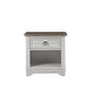 Meadowbrook 1-Drawer Nightstand - Whitewash - Sand Top
