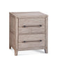 Aurora 2-Drawer Nightstand - Whitewash