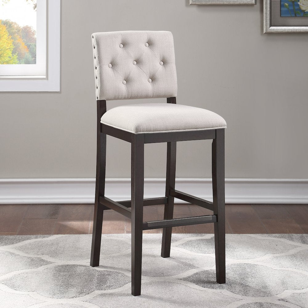 Evelyn 30" Stool - Walnut