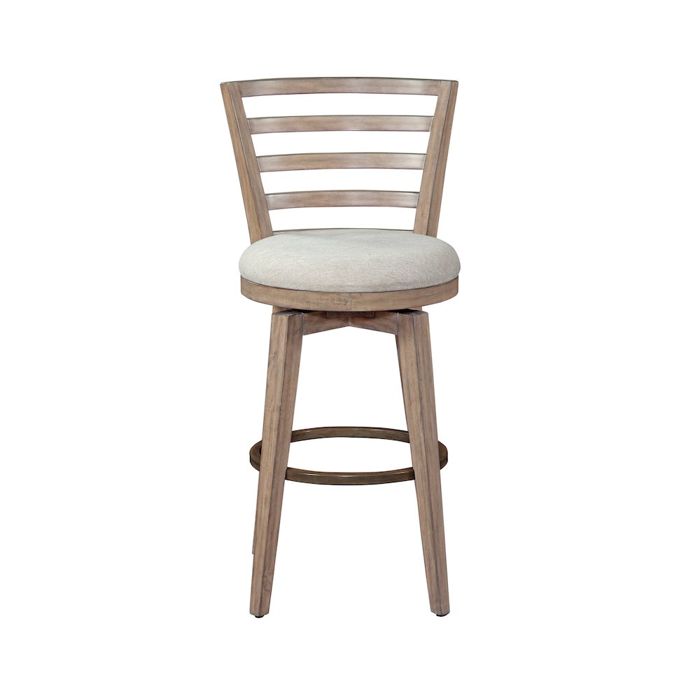 Meadowbrook Bar Height Swivel Stool - Brown