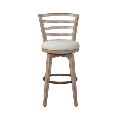 Meadowbrook Bar Height Swivel Stool - Brown