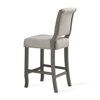 Luxe 26" Stool - Gray