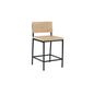 Wood/Metal Bar Stool - Natural - A103-42N