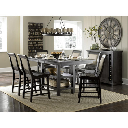 Counter Upholstered Chair , Set of 2
