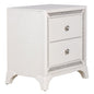 Cassie Illuminating Glam Nightstand, Pearl Finish