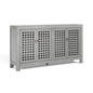 Rio 4 Door Accent Cabinet Grey