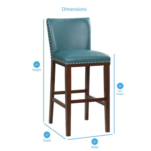 Tiffany Peacock KD Bar Stool - set of 2