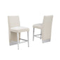 Luxe Cream boucle barstools - Set of 2
