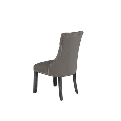 Dark Gray Dining Chair, Set of 2